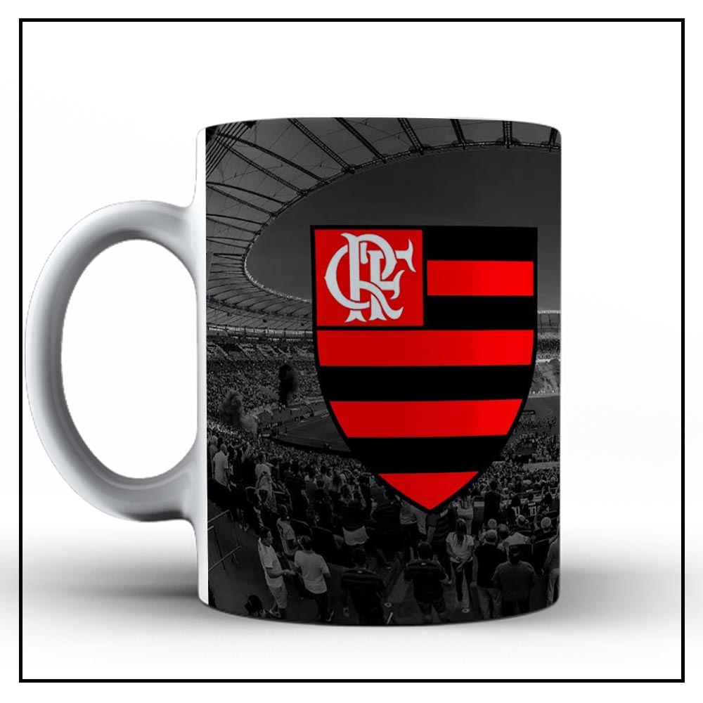 Canecas de Porcelana Flamengo Canecas de Porcelana