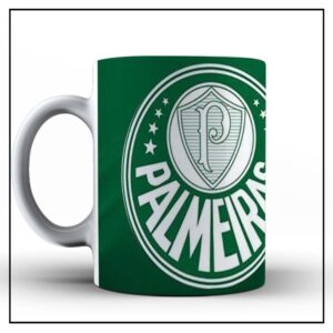 Caneca de Cerâmica Palmeiras