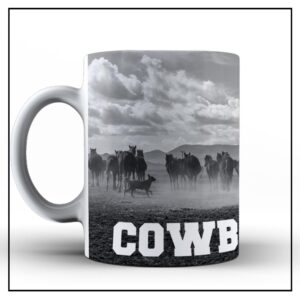 Caneca de Cerâmica Cowboy Forever