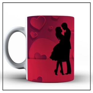 Caneca de Cerâmica Dia dos Namorados Musical Spotify