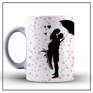 Caneca de Cerâmica Dia dos Namorados Spotify Musical 12