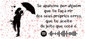 Caneca de Cerâmica Dia dos Namorados Spotify Musical